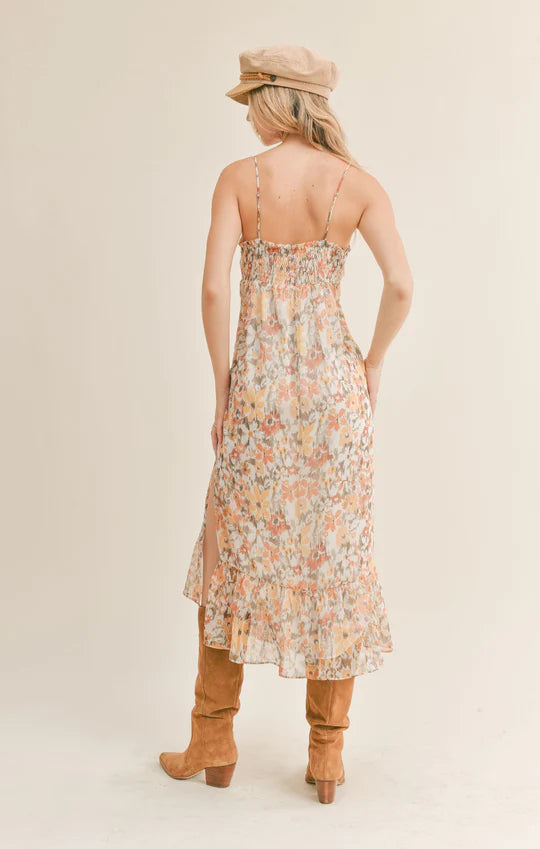 FOREST BATH MIDI DRESS