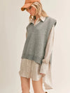 VAL OVERSIZED SWEATER VEST
