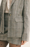 LEAGUE OF THEIR OWN HERRINGBONE BLAZER