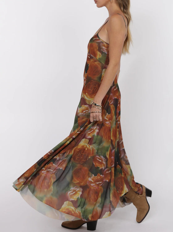 HEARTBEATS MAXI DRESS