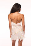 LOMINA PASTEL RUFFLE MINI DRESS