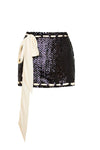 LOVINA SEQUINED MINI SKIRT