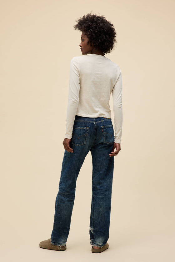 ST MORITZ VINTAGE LONG SLEEVE TEE