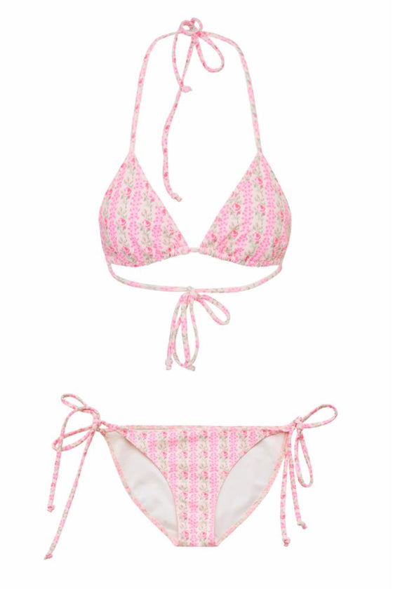 HARBOR FLORAL TRIANGLE BIKINI