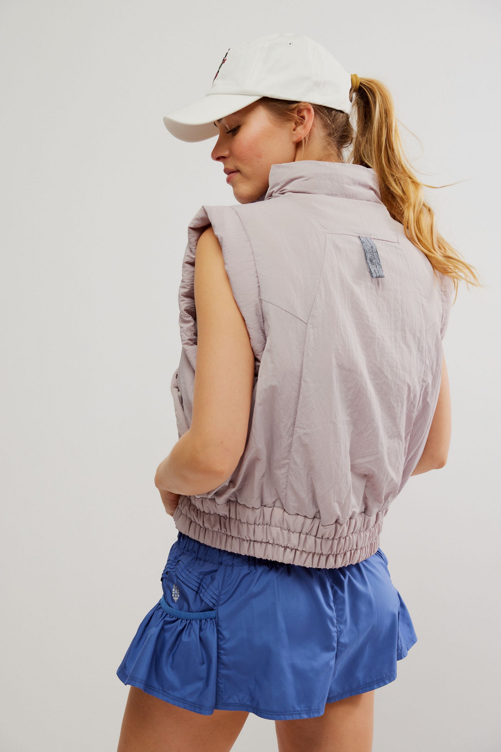 FREE PEOPLE CARES SCRUNCH TIME PUFFER VEST