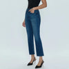 LENNON HIGH RISE CROP BOOT CUT JEANS