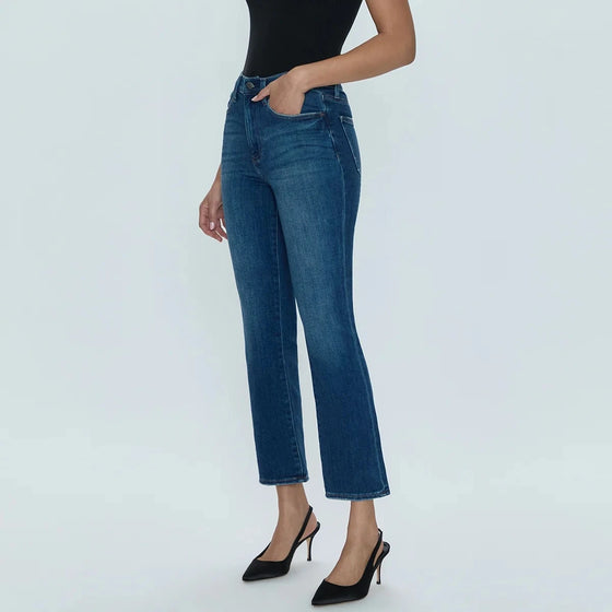 LENNON HIGH RISE CROP BOOT CUT JEANS