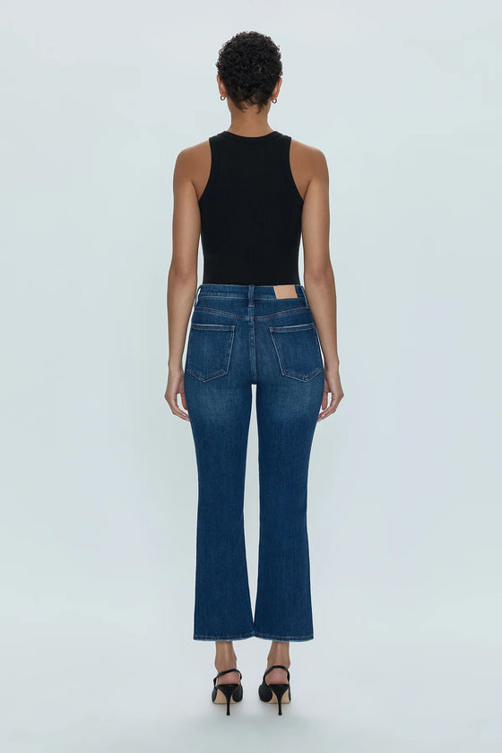 LENNON HIGH RISE CROP BOOT CUT JEANS