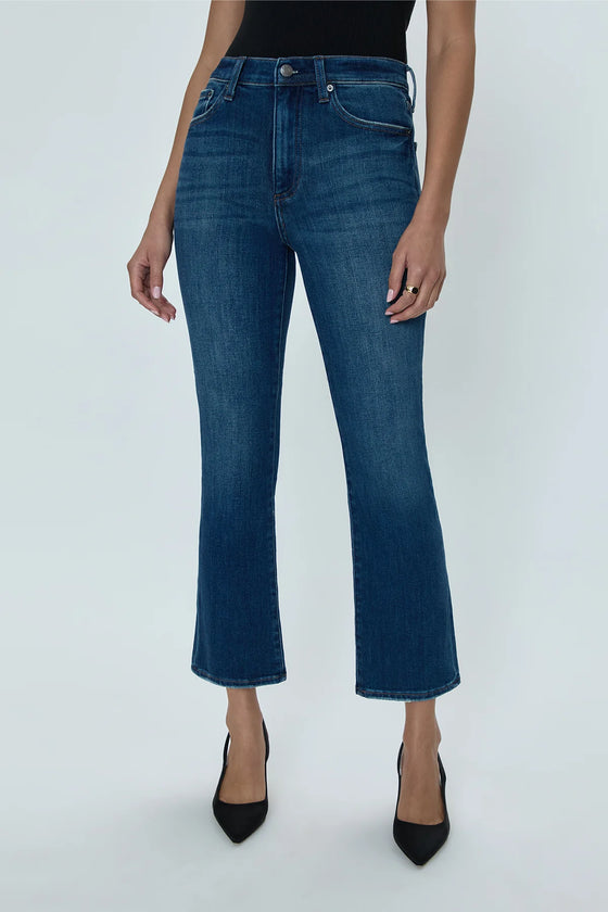 LENNON HIGH RISE CROP BOOT CUT JEANS