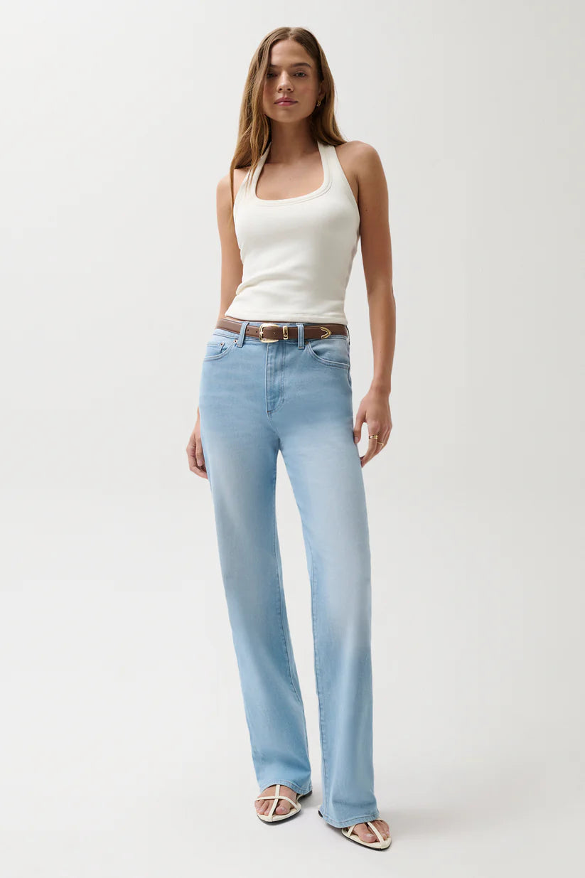 EVIE SLIM BOOT DENIM