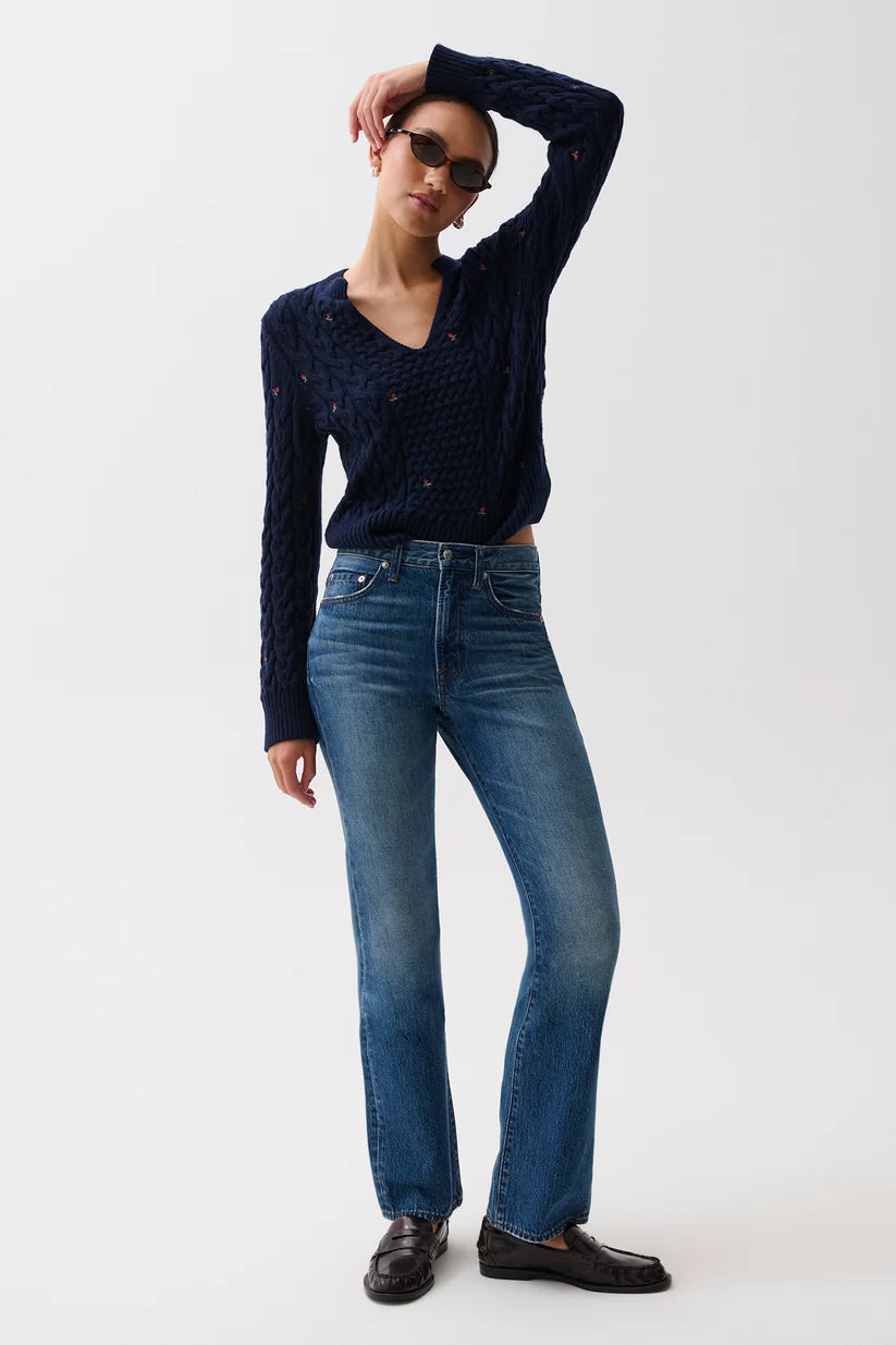 Dakota High Rise Authentic Bootcut Denim