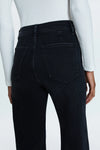 PENNY UTILITY HIGH RISE WIDE LEG JEANS in collins wash