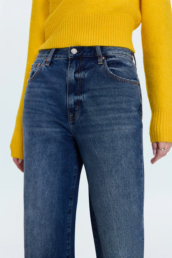 HENDRIX HIGH RISE BAGGY JEANS in hurst vintage wash