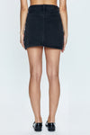 RHEA MID RISE MINI SKIRT in voltaire