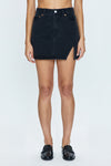 RHEA MID RISE MINI SKIRT in voltaire