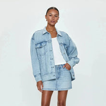  DAISY LOW SLUNG DENIM SKIRT