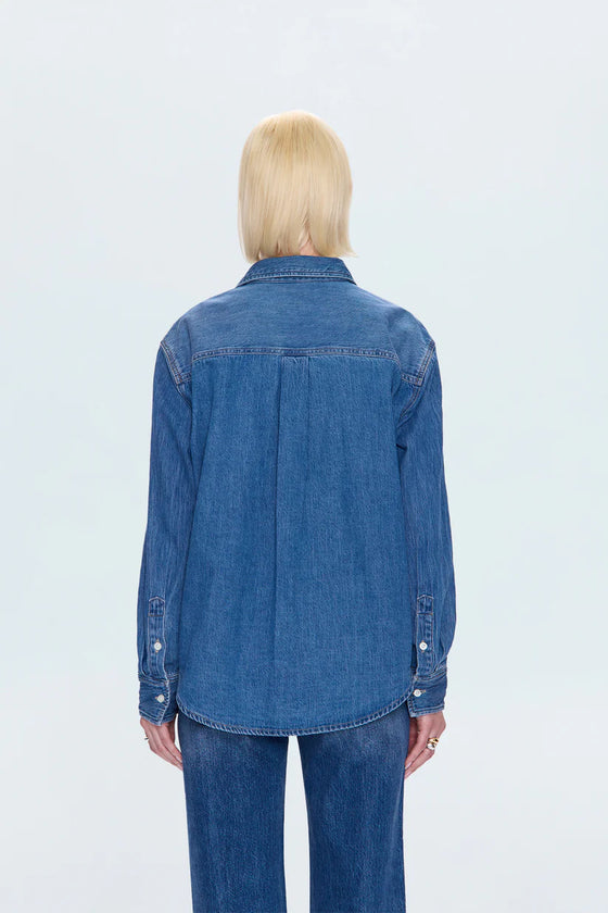 JAIME ESSENTIAL DENIM SHIRT in agenda