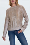 EVERLY CABLE SWEATER