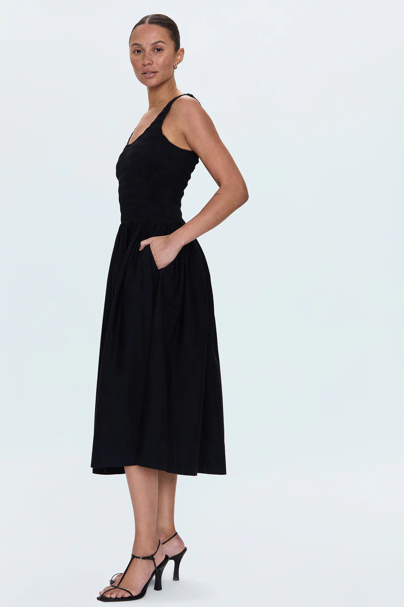 ALESSIA SMOCKED DROP WAIST DRESS ALESSIA SMOCKED DROP WAIST DRESS