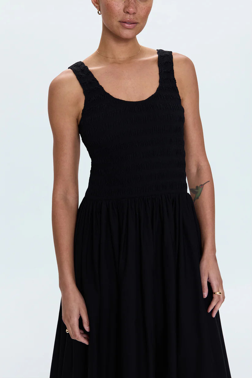 ALESSIA SMOCKED DROP WAIST DRESS Half Past Three ALESSIA SMOCKED DROP WAIST DRESS Half Past Three