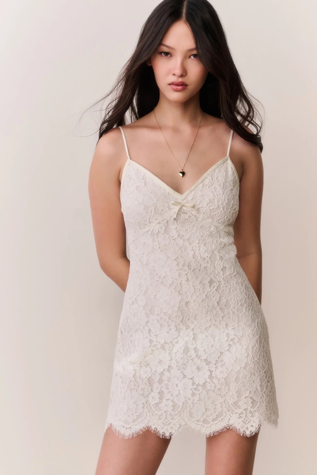 PETALINE LACE DRESS