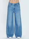 JADYN LOW SLUNG PALAZZO DENIM