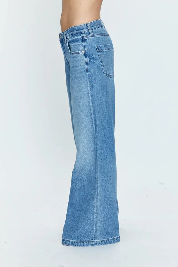 JADYN LOW SLUNG PALAZZO JEANS