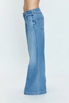 JADYN LOW SLUNG PALAZZO DENIM