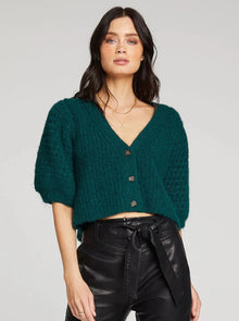  ELYSE PUFF SLEEVE PARTY SWEATER