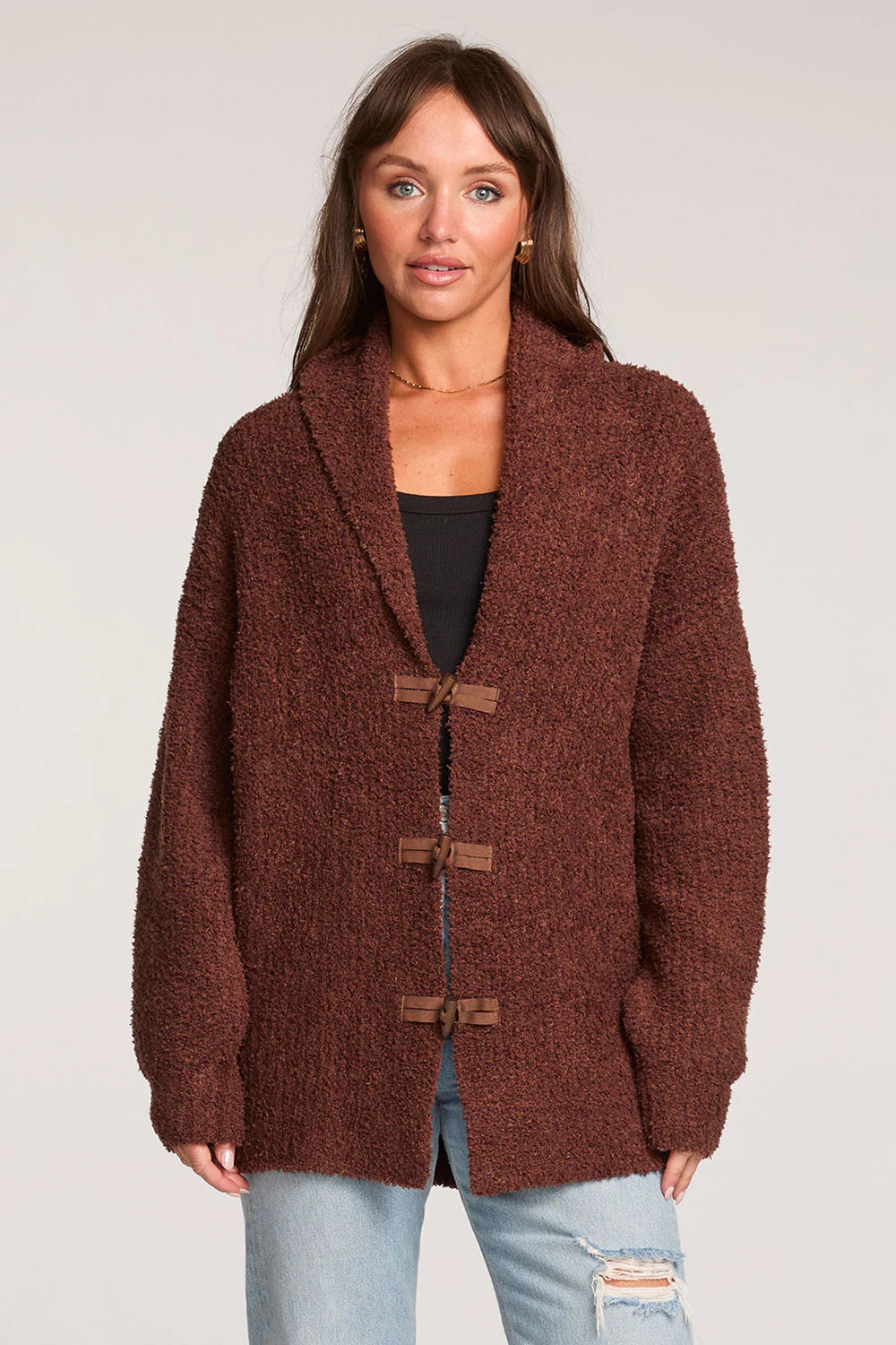 SAFIRE CHOCOLATE SWEATER