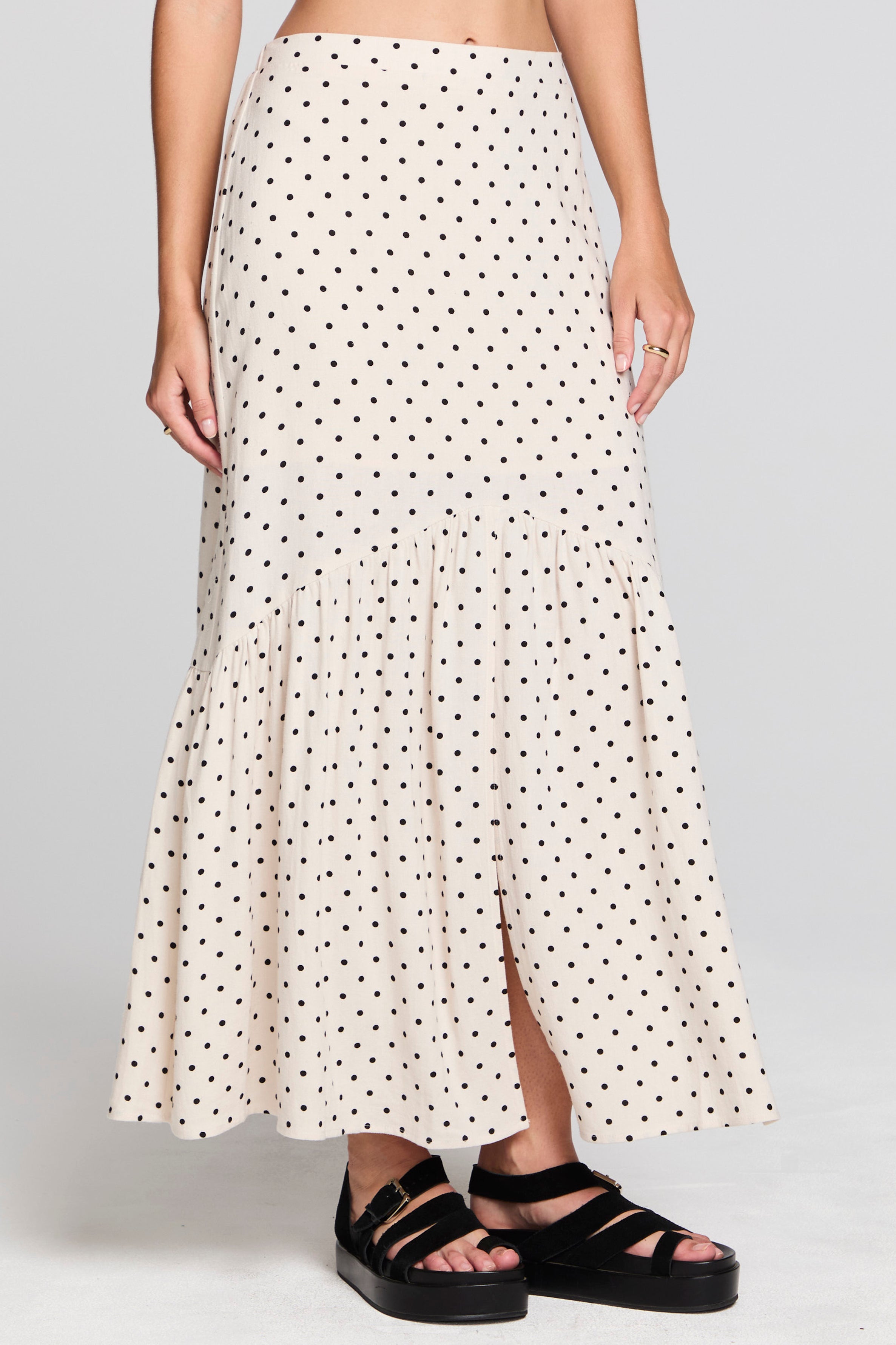 BEVERLEY MIDI SKIRT