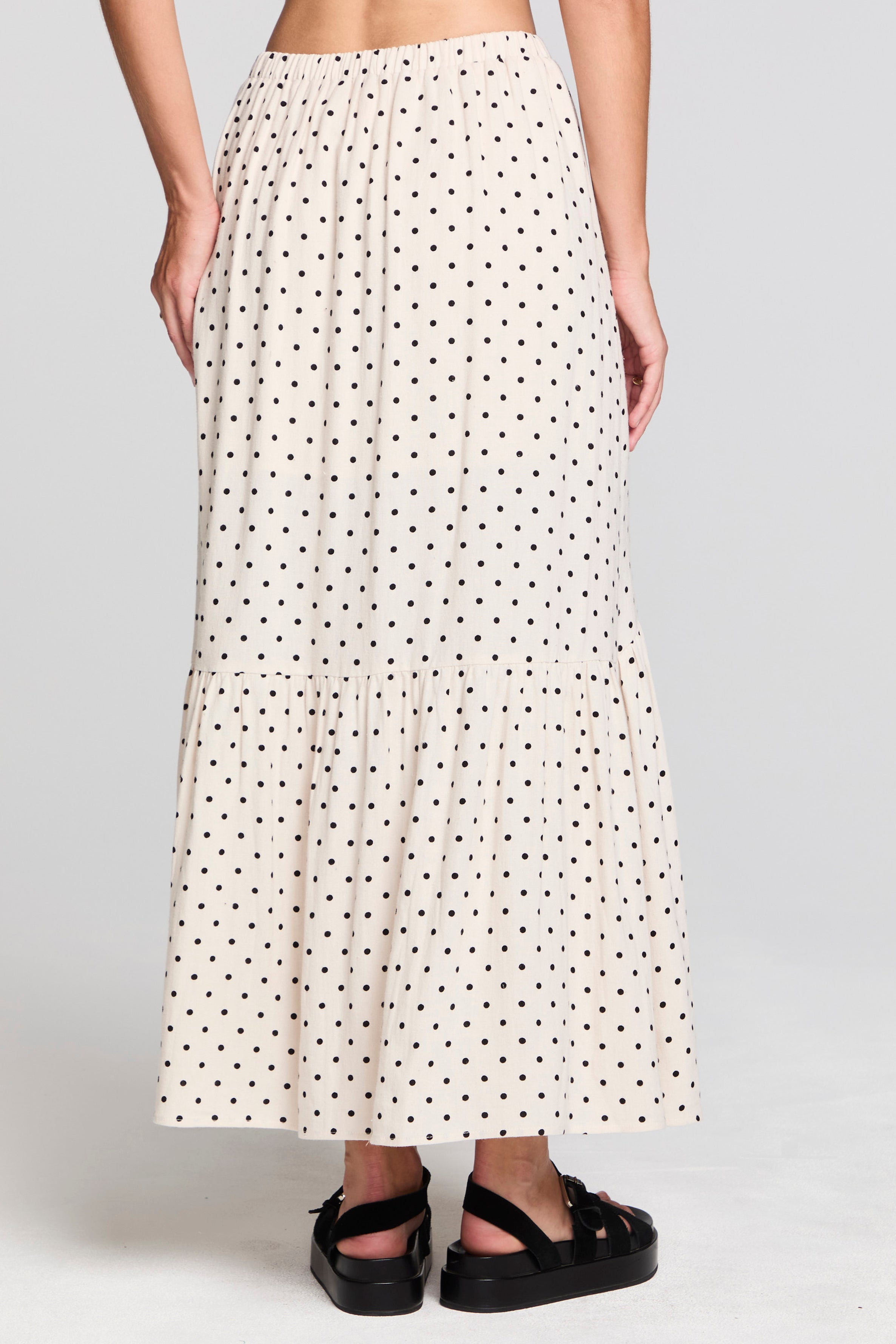 BEVERLEY MIDI SKIRT