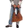 BOBBI SUEDE SLOUCH TOTE