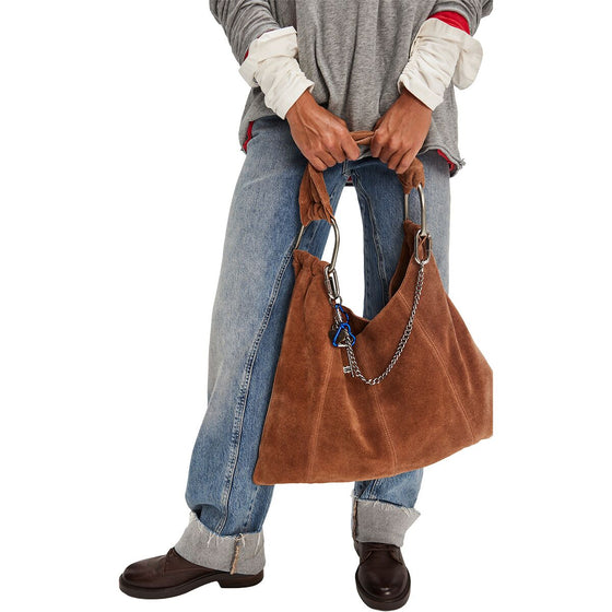 BOBBI SUEDE SLOUCH TOTE
