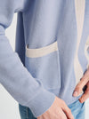 NEVIN CONTRAST TRIM CARDIGAN