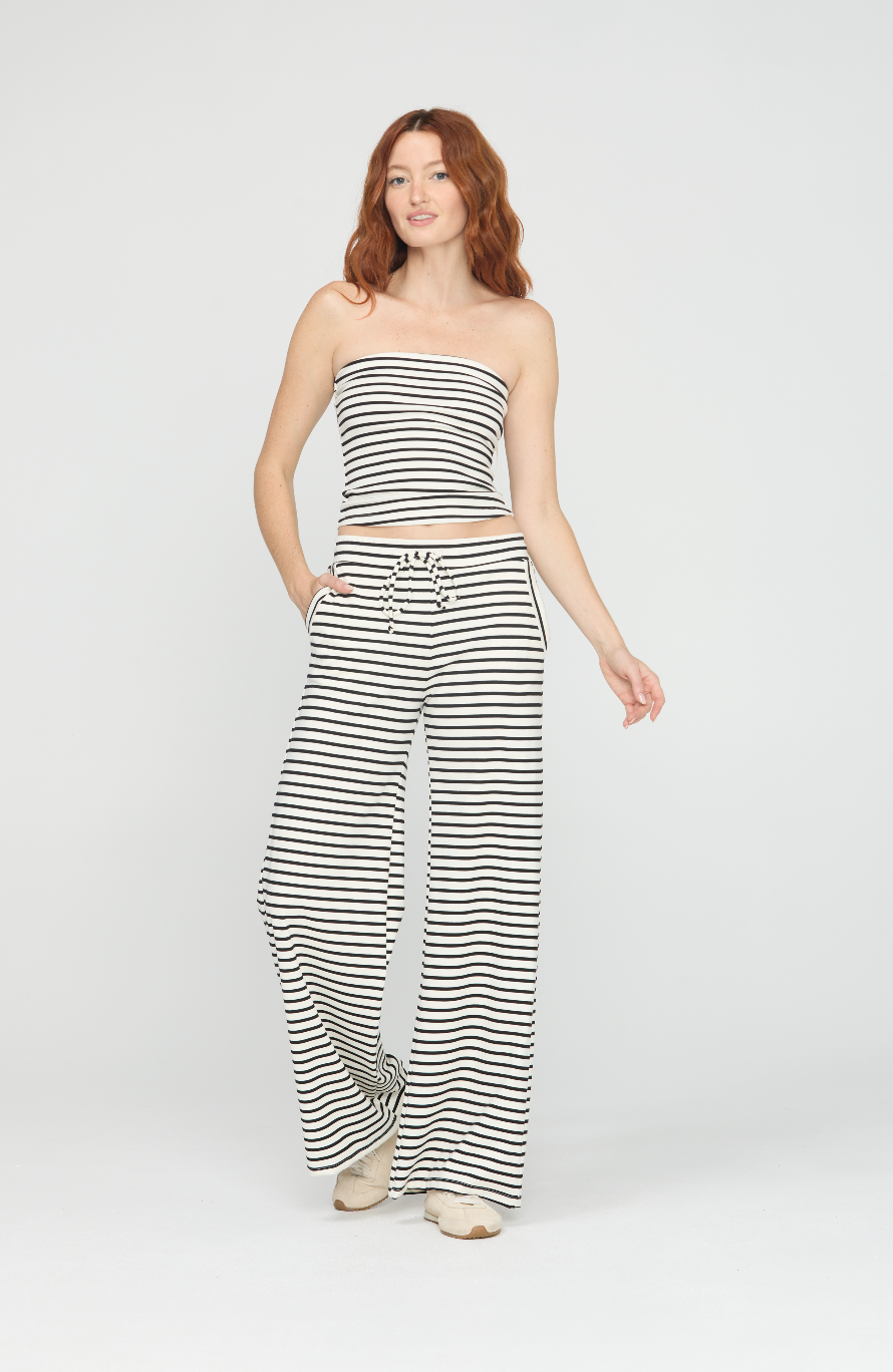 THEA STRIPED TUBE TOP