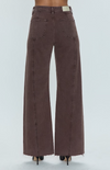 PENNY SEAMED HIGH RISE WIDE LEG DENIM