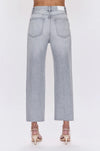 CASSIE CROP HIGH RISE STRAIGHT in enigma