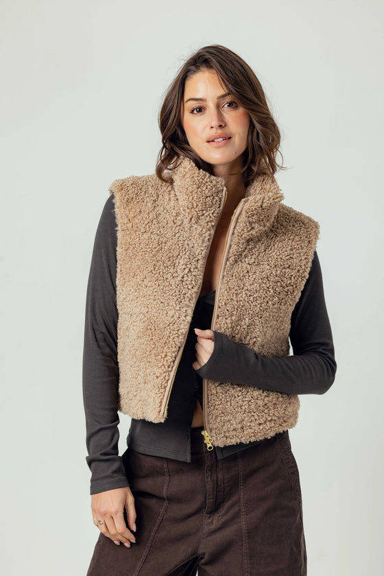 CECILY SHERPA VEST