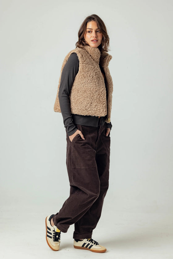 CECILY SHERPA VEST