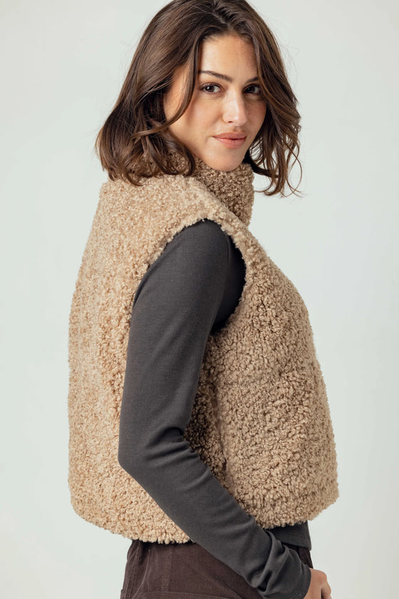 CECILY SHERPA VEST