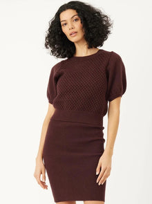  BILLIE SHORT SLEEVE SWEATER TOP