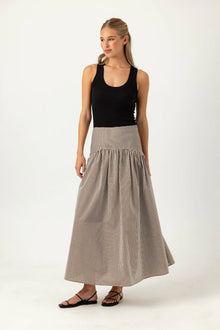  STRIPE CELESTE SKIRT
