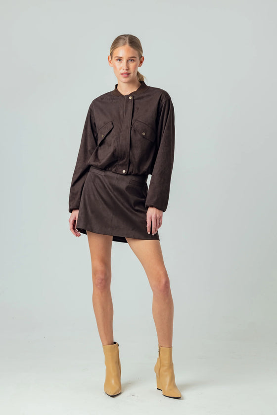 SUEDE LYRA JACKET