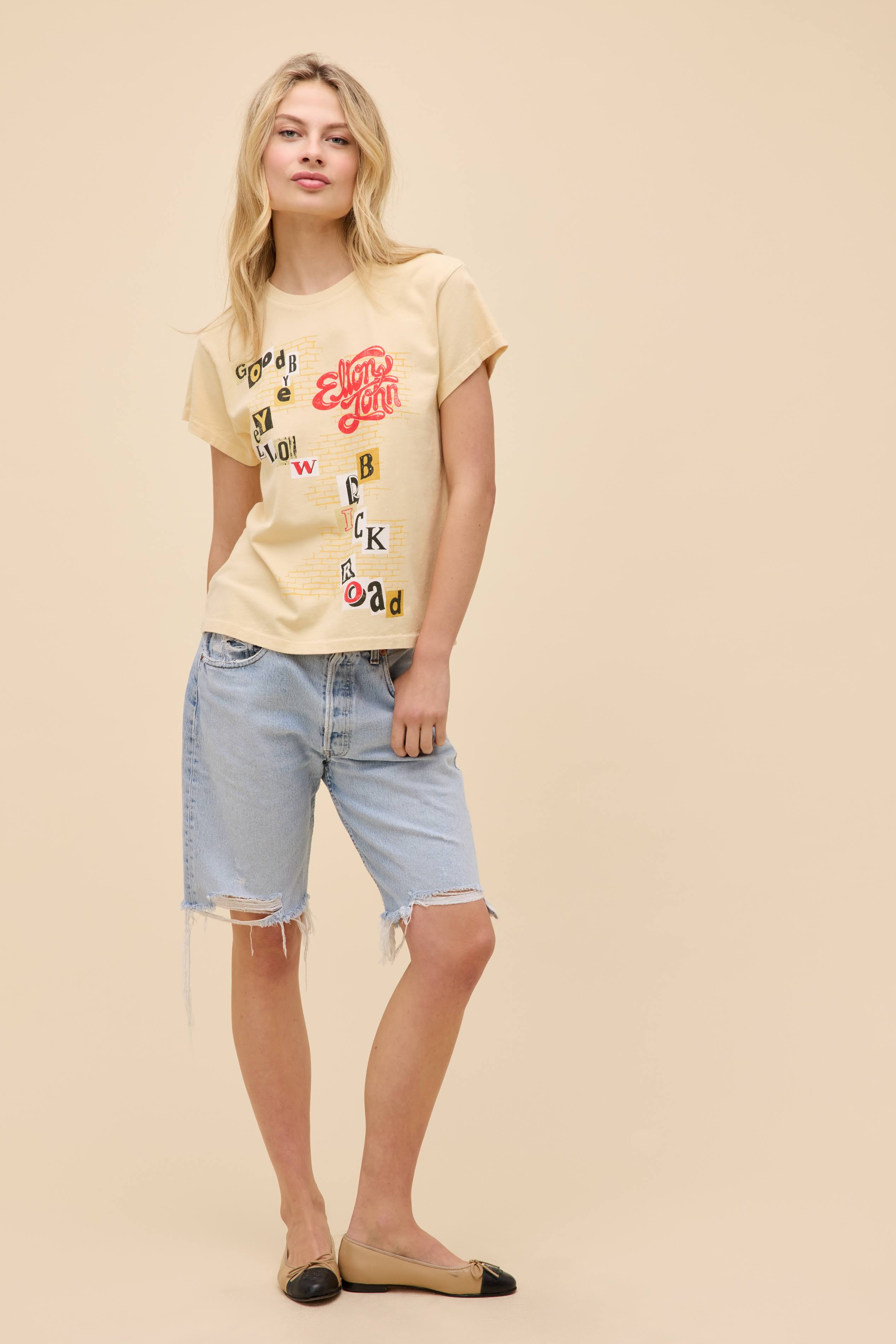 ELTON JOHN YELLOW BRICK ROAD TOUR TEE