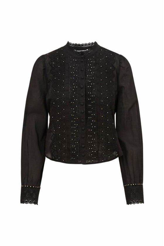 LARINE RHINESTONE TOP