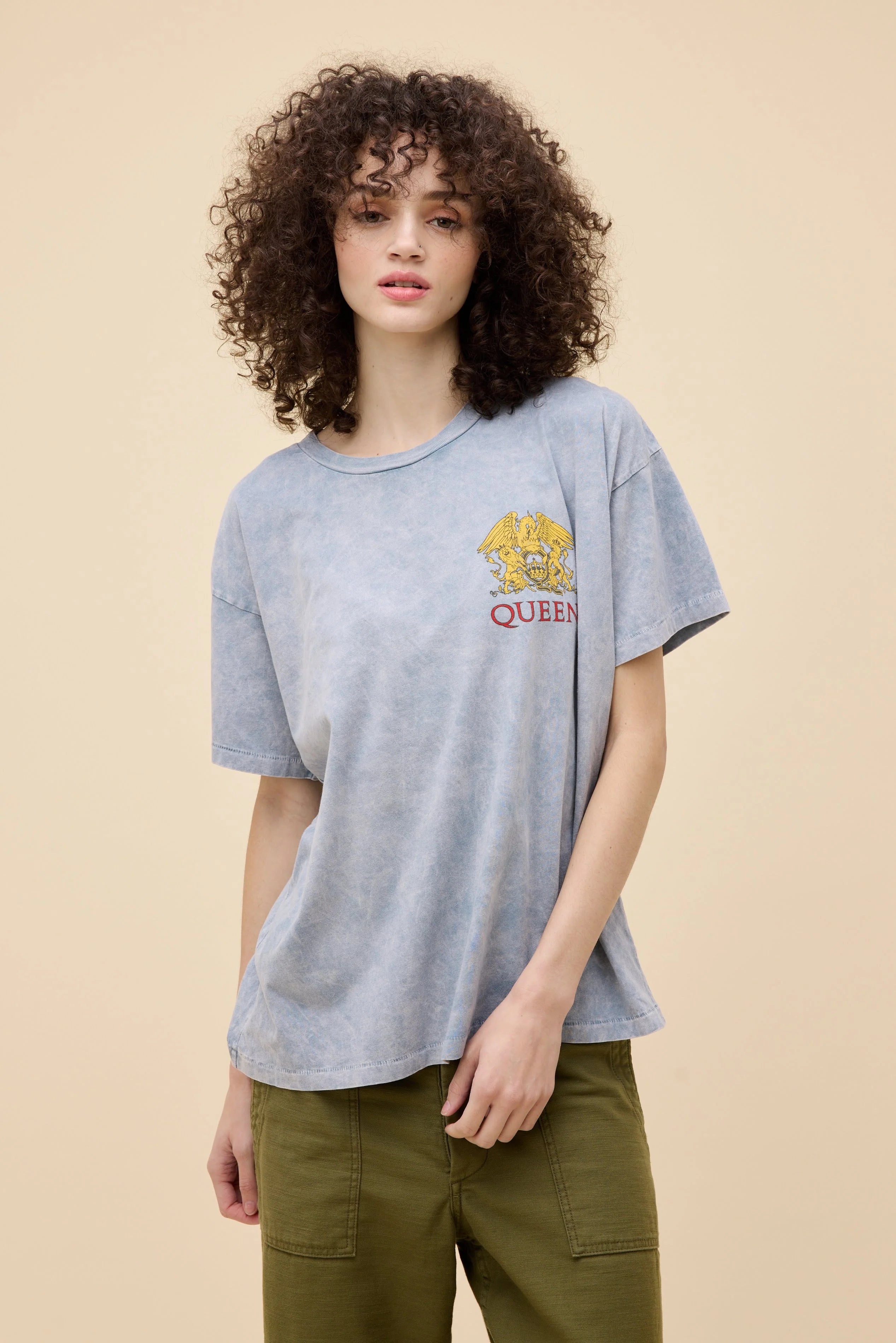 QUEEN WORLD TOUR 1977 MERCH TEE