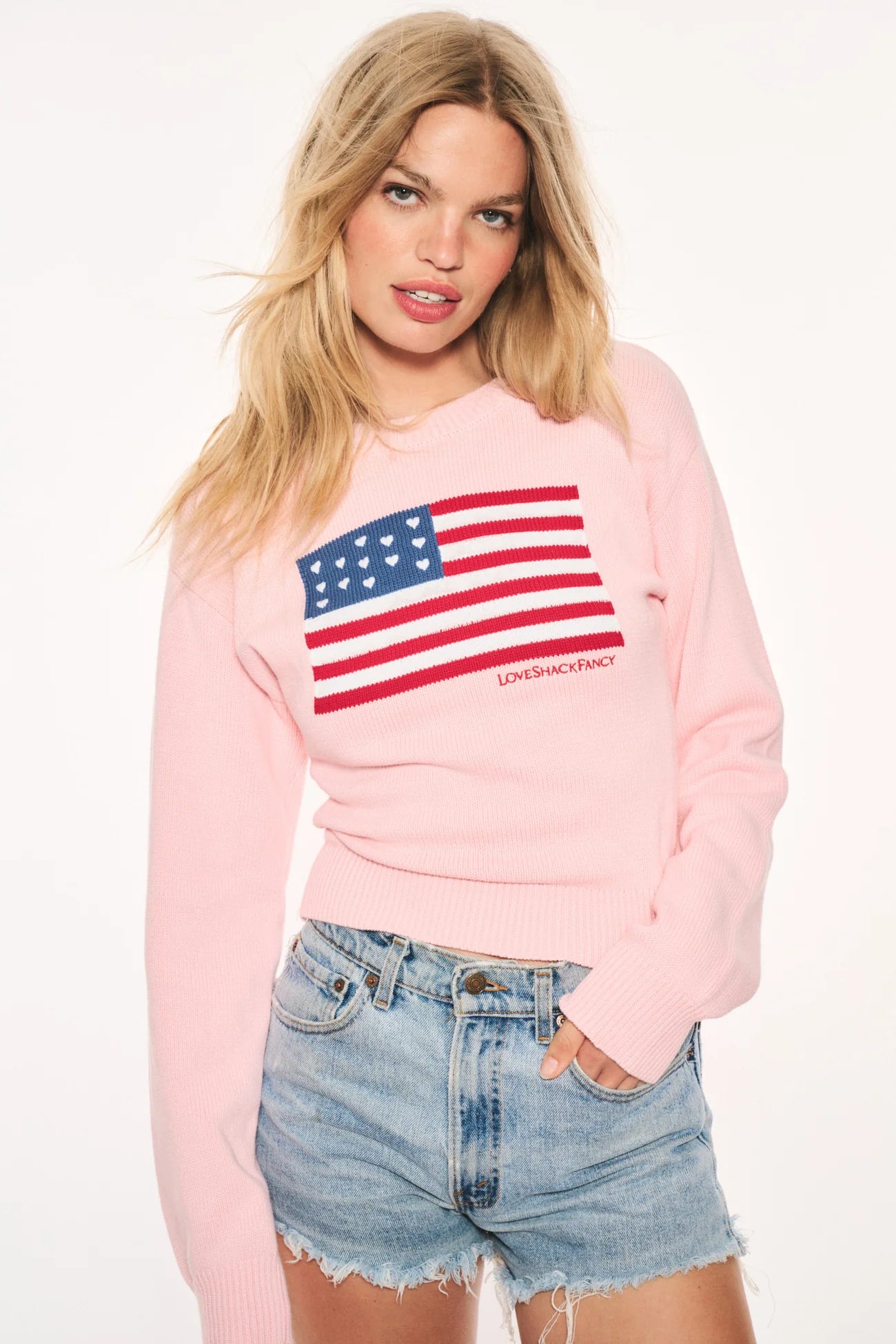 TY COTTON FLAG PULLOVER