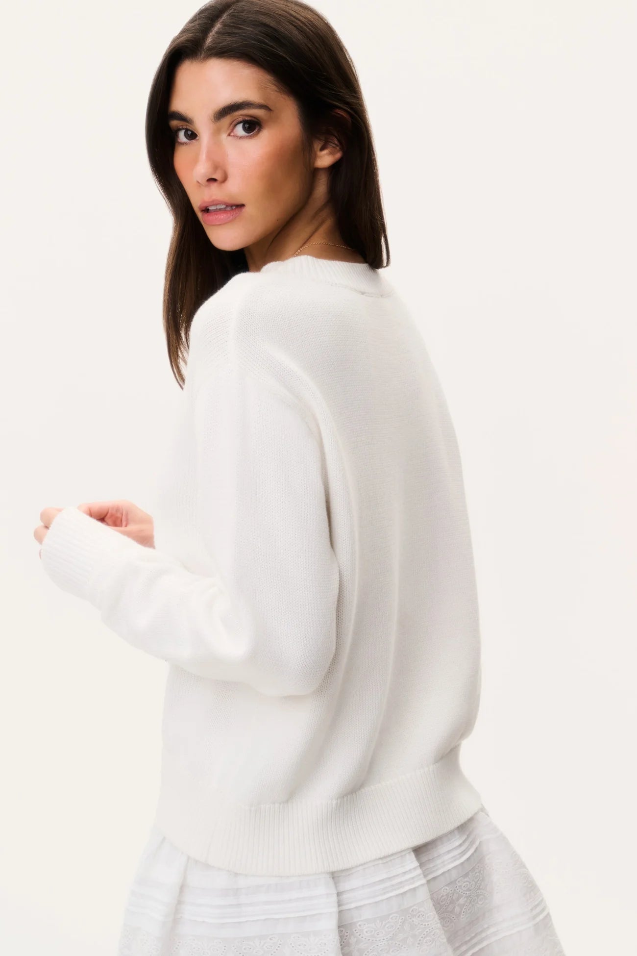 TY SPARKLE AMERICANA PULLOVER SWEATER