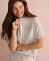 BROOKE STRIPE SKIRT